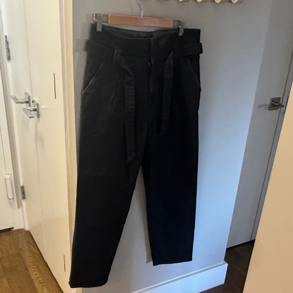 MOTHER Women's Black Boyfriend Jeans
